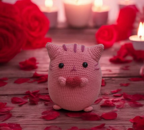 Cat in love